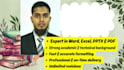 be your virtual assistant for data entry, typing, copy paste and web research