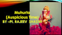 auspicious beginning auspicious time for success
