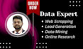 do web scrapping, linkedin lead generation, data mining