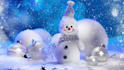 animate falling snow or snowflakes