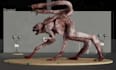 3d monsters, creatures, orca modeling, animal model, for printing game animation