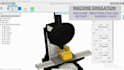 modify post processer for autodesk fusion and create machine simulation