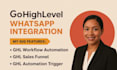 gohighlevel whatsapp integration ghl workflow automation trigger ghl salesfunnel