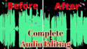 perform audio editing and noise reduction restoration