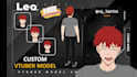 create high quality custom 3d anime vtuber model with vrm rigging