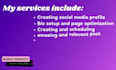 be your professional social media marketing expert