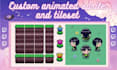 create pixel art characters, tilesets and assets