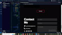create a professional personal portfolio website