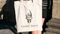 place your logo or design on tote bag