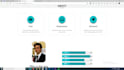 your front end web developer with HTML, CSS, js, react