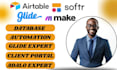 be your airtable softr database integration interface glide expert adalo expert