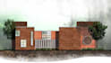 create architectural diagram, section and presentation slide