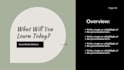 design professional webinar presentation slides for online training events