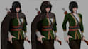 design 3d character model from 2d for animation or games