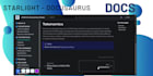 architect high performance documentation sites astro starlight docusaurus