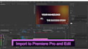 convert after effects animation to the editable mogrt file