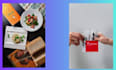 design a modern instagram and facebook flyer for brands