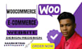 build and design woocommerce website, woocommerce dropshipping website