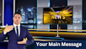 create compelling breaking news or spokesperson video