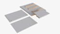 create 3d video professional furniture assembly process