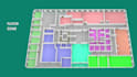 model and render bms floor plan with duct
