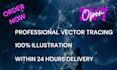 vector tracing and redraw your graphics