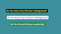 do kyc, due diligence company, and director research