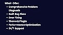 do fix wordpress any problems,issues,bugs and error