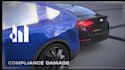 create a 3d animation reconstruction of road car accident