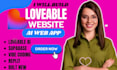 build a loveable ai website, web app, or saas app with supabase and replit