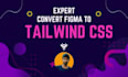convert figma to tailwind css