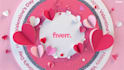 create valentines day logo animation or video intro