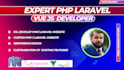be your php laravel developer and develop php website or web application
