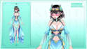 design and rig high quality vtuber live2d model, 2d vtuber, character design