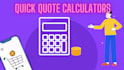 create quick quote calculator
