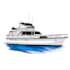 draw your boat or yacht in a unique vector cartoon style