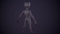 create 3dalien and creature character models,rig and animate 3d,texture,3d demon