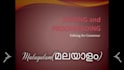 do proofreading, creative and content writing in malayalam