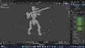 create a game ready 3d character rig in blender