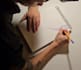 create unique hand drawn linear abstract art