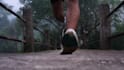makes foley a running sound object that is getting closer