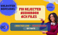 fix audiobook rejected acx files, fix bit rate, peak or rms errors in 12 hours