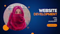 design a responsive website using HTML CSS and javascript