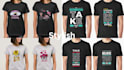 do custom graphic t shirt and creative typography design