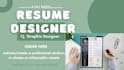 create professional, modern CV design and infographic resume