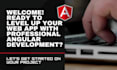 be your front end angular developer and convert figma designs to angular
