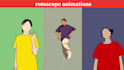 create rotoscope animations for social media, ads and more