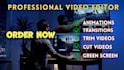 be your video editor for cut, split, trim, merge videos