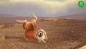 add logo and slogan in funny road cross video ads