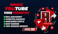 do organic youtube video promotion for monetization